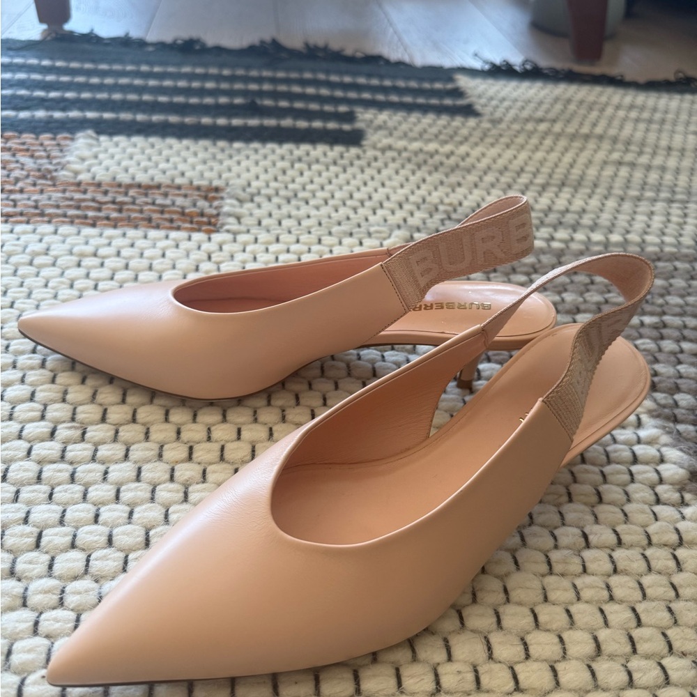 Burberry Women's Malinda leather Slingback.